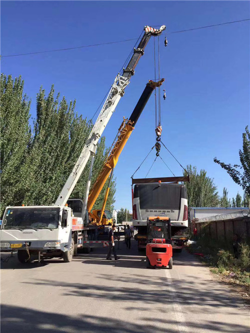 隆尧县港口集装箱搬运案例